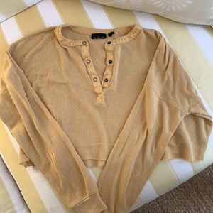 Out From Under cropped long sleeve